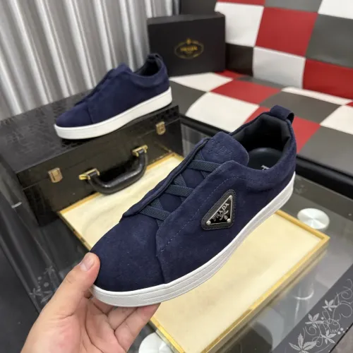Wholesale Prada Casual Shoes For Men #1454950 $85.00 USD, Wholesale Quality Replica Prada Casual Shoes
