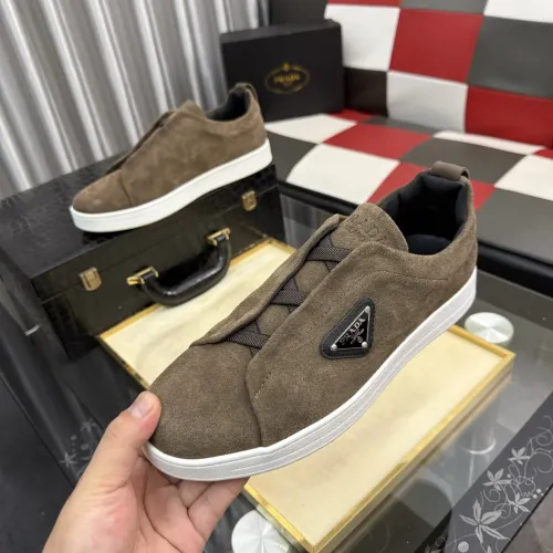 Wholesale Prada Casual Shoes For Men #1454951 $85.00 USD, Wholesale Quality Replica Prada Casual Shoes