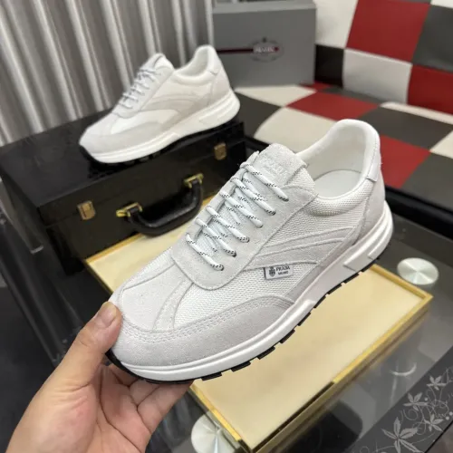 Wholesale Prada Casual Shoes For Men #1454952 $102.00 USD, Wholesale Quality Replica Prada Casual Shoes