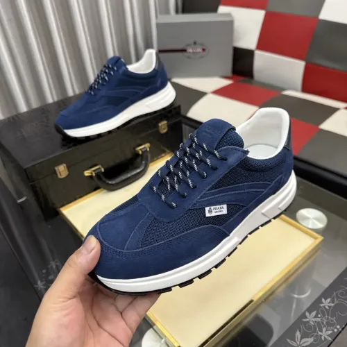 Wholesale Prada Casual Shoes For Men #1454954 $102.00 USD, Wholesale Quality Replica Prada Casual Shoes