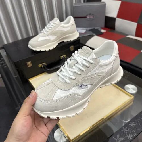 Wholesale Prada Casual Shoes For Men #1454959 $102.00 USD, Wholesale Quality Replica Prada Casual Shoes