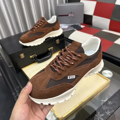 Wholesale Prada Casual Shoes For Men #1454960 $102.00 USD, Wholesale Quality Replica Prada Casual Shoes