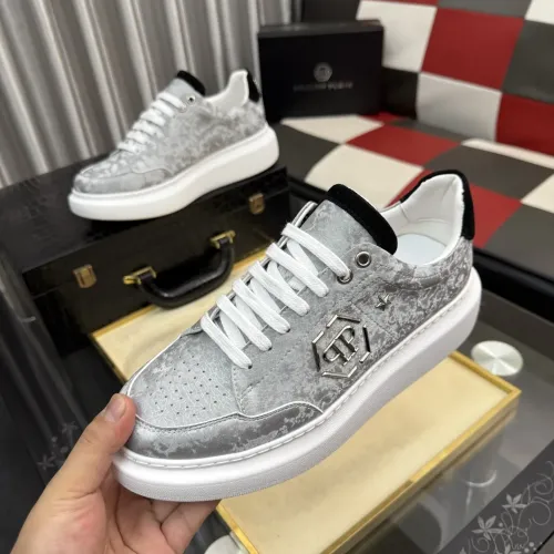 Wholesale Philipp Plein PP Casual Shoes For Men #1454988 $85.00 USD, Wholesale Quality Replica Philipp Plein PP Casual Shoes