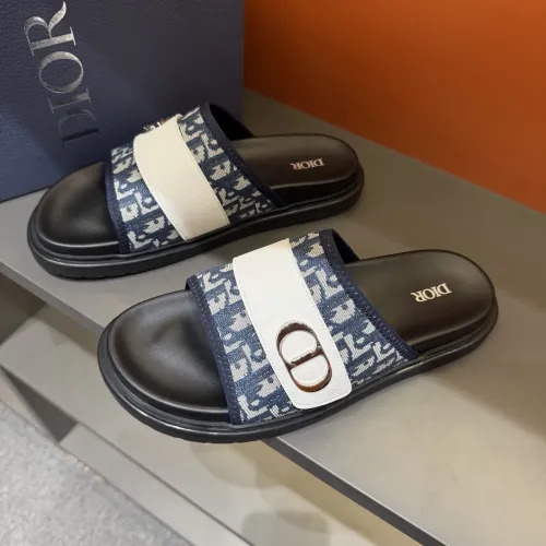 Wholesale Christian Dior Slippers For Men #1454997 $52.00 USD, Wholesale Quality Replica Christian Dior Slippers