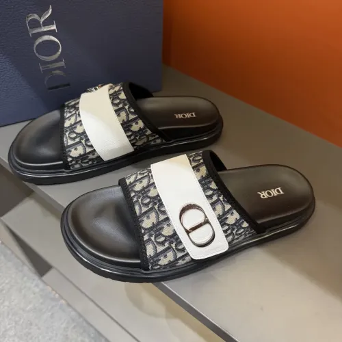 Wholesale Christian Dior Slippers For Men #1454998 $52.00 USD, Wholesale Quality Replica Christian Dior Slippers