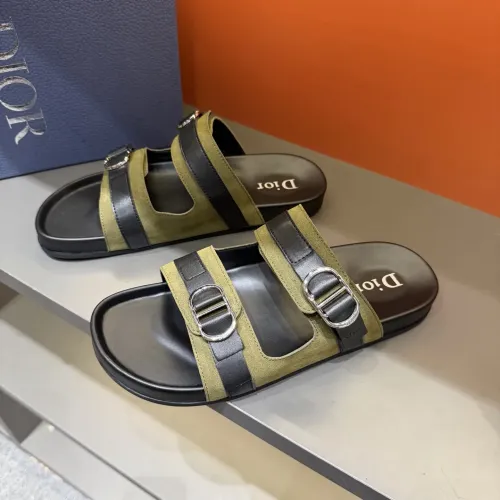 Wholesale Christian Dior Slippers For Men #1455000 $60.00 USD, Wholesale Quality Replica Christian Dior Slippers