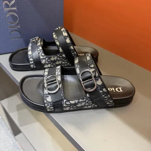 Wholesale Christian Dior Slippers For Men #1455004 $60.00 USD, Wholesale Quality Replica Christian Dior Slippers