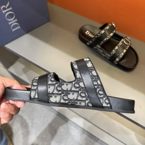 Replica Christian Dior Slippers For Men #1455004 $60.00 USD for Wholesale