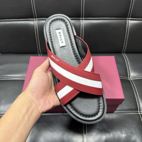 Replica Bally Slippers For Men #1455006 $56.00 USD for Wholesale