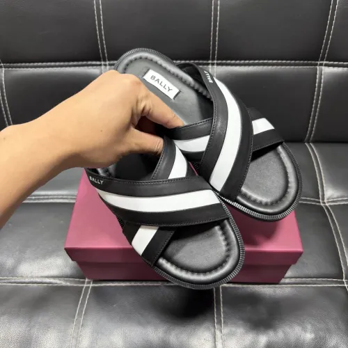 Replica Bally Slippers For Men #1455007 $56.00 USD for Wholesale