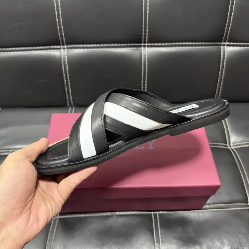 Replica Bally Slippers For Men #1455007 $56.00 USD for Wholesale
