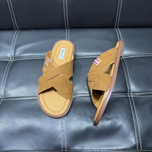 Replica Bally Slippers For Men #1455008 $56.00 USD for Wholesale