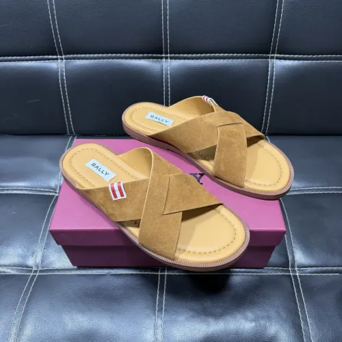 Replica Bally Slippers For Men #1455008 $56.00 USD for Wholesale