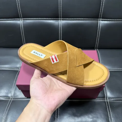 Replica Bally Slippers For Men #1455008 $56.00 USD for Wholesale