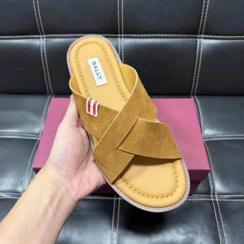 Replica Bally Slippers For Men #1455008 $56.00 USD for Wholesale