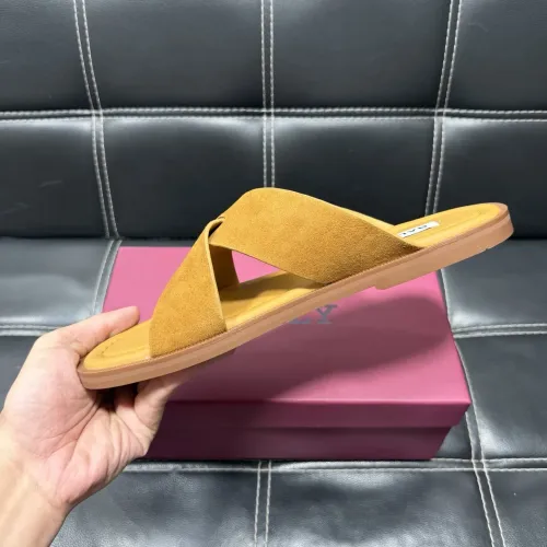 Replica Bally Slippers For Men #1455008 $56.00 USD for Wholesale