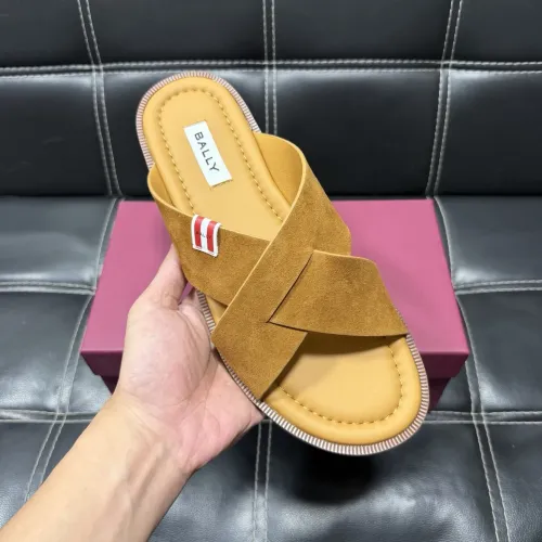 Replica Bally Slippers For Men #1455008 $56.00 USD for Wholesale