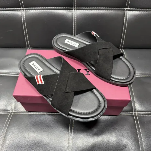 Replica Bally Slippers For Men #1455009 $56.00 USD for Wholesale