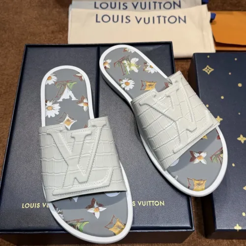 Wholesale Louis Vuitton Slippers For Men #1455072 $102.00 USD, Wholesale Quality Replica Louis Vuitton Slippers