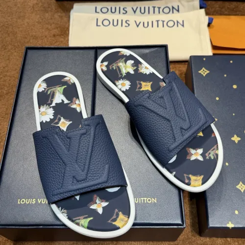 Wholesale Louis Vuitton Slippers For Men #1455073 $102.00 USD, Wholesale Quality Replica Louis Vuitton Slippers