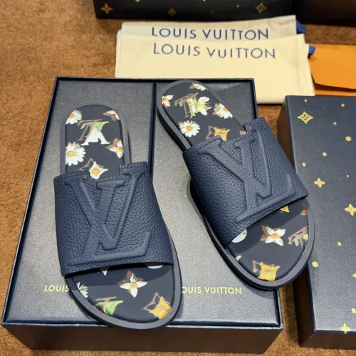 Wholesale Louis Vuitton Slippers For Men #1455074 $102.00 USD, Wholesale Quality Replica Louis Vuitton Slippers
