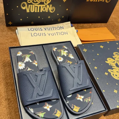 Replica Louis Vuitton Slippers For Men #1455074 $102.00 USD for Wholesale