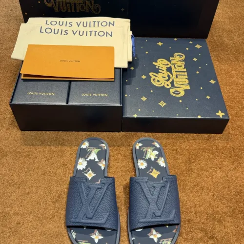 Replica Louis Vuitton Slippers For Men #1455074 $102.00 USD for Wholesale