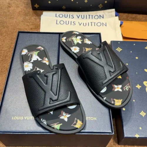 Wholesale Louis Vuitton Slippers For Men #1455076 $102.00 USD, Wholesale Quality Replica Louis Vuitton Slippers