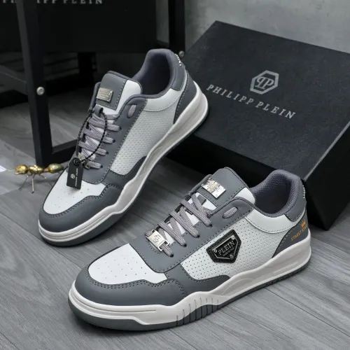 Wholesale Philipp Plein PP Casual Shoes For Men #1455151 $98.00 USD, Wholesale Quality Replica Philipp Plein PP Casual Shoes