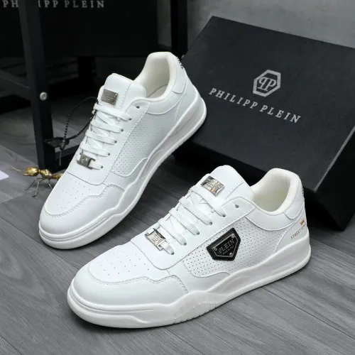 Wholesale Philipp Plein PP Casual Shoes For Men #1455153 $98.00 USD, Wholesale Quality Replica Philipp Plein PP Casual Shoes