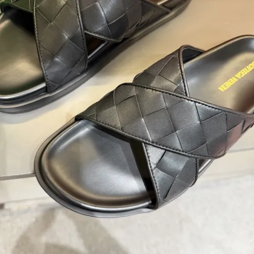 Replica Bottega Veneta BV Slippers For Men #1455193 $56.00 USD for Wholesale