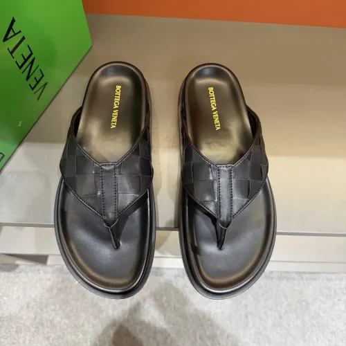 Replica Bottega Veneta BV Slippers For Men #1455194 $56.00 USD for Wholesale