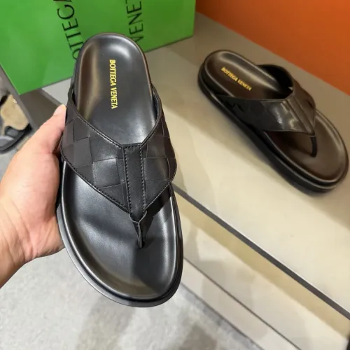 Replica Bottega Veneta BV Slippers For Men #1455194 $56.00 USD for Wholesale