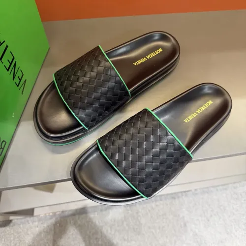 Replica Bottega Veneta BV Slippers For Men #1455195 $56.00 USD for Wholesale