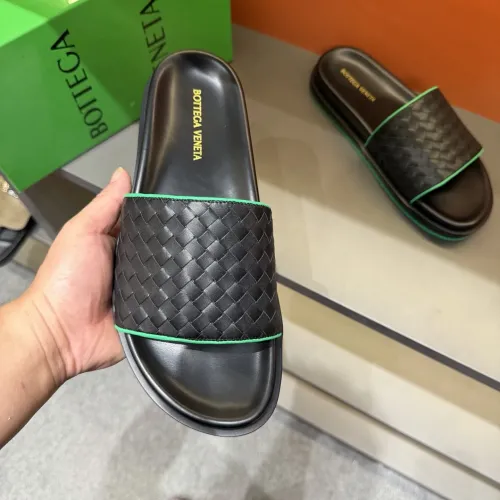 Replica Bottega Veneta BV Slippers For Men #1455195 $56.00 USD for Wholesale