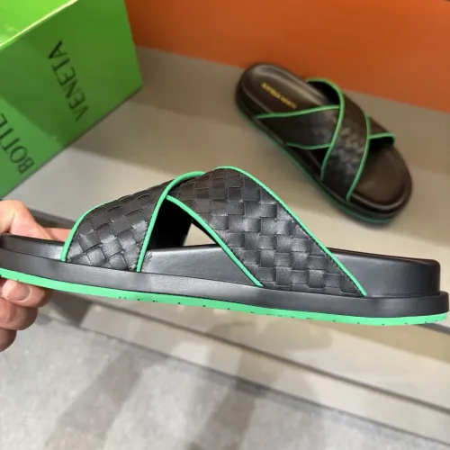 Replica Bottega Veneta BV Slippers For Men #1455197 $56.00 USD for Wholesale
