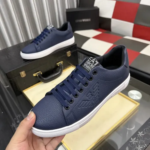 Wholesale Armani Casual Shoes For Men #1455223 $76.00 USD, Wholesale Quality Replica Armani Casual Shoes