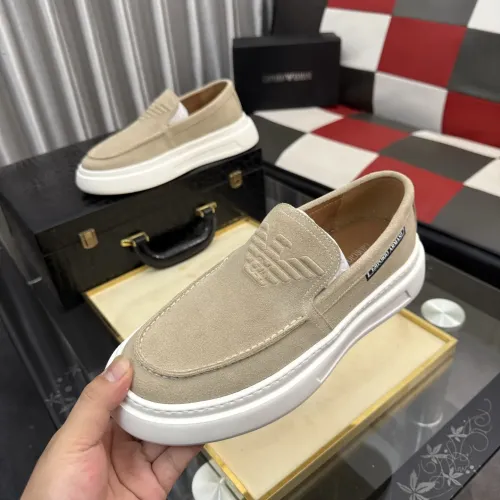 Wholesale Armani Casual Shoes For Men #1455228 $88.00 USD, Wholesale Quality Replica Armani Casual Shoes