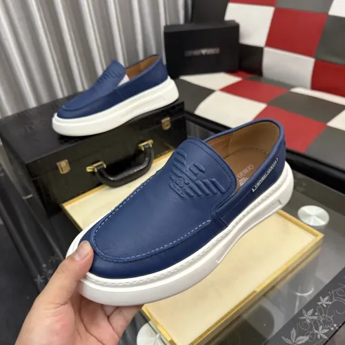 Wholesale Armani Casual Shoes For Men #1455230 $88.00 USD, Wholesale Quality Replica Armani Casual Shoes