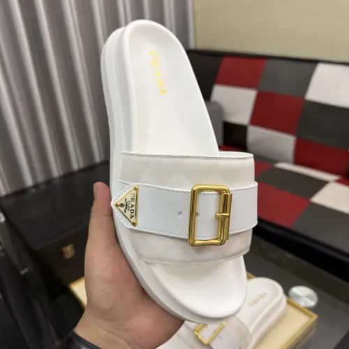 Replica Prada Slippers For Men #1455251 $60.00 USD for Wholesale
