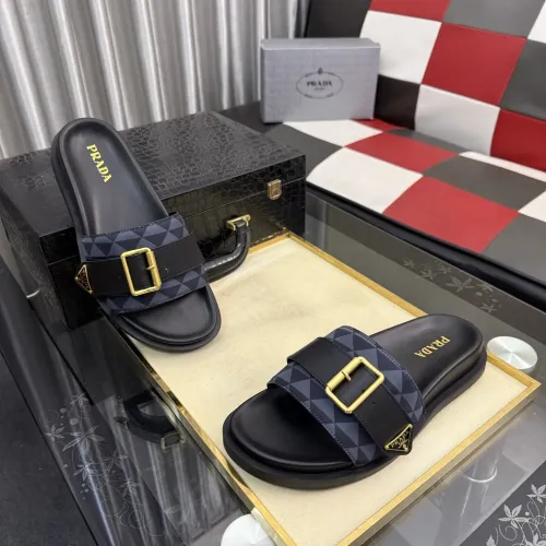 Replica Prada Slippers For Men #1455252 $60.00 USD for Wholesale