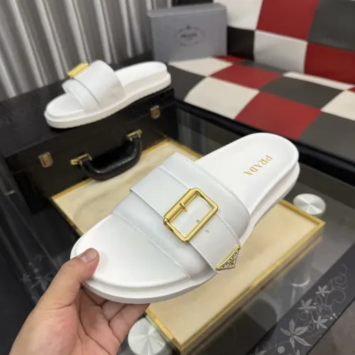 Wholesale Prada Slippers For Men #1455253 $60.00 USD, Wholesale Quality Replica Prada Slippers
