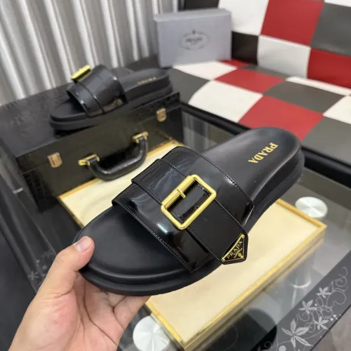 Wholesale Prada Slippers For Men #1455254 $60.00 USD, Wholesale Quality Replica Prada Slippers