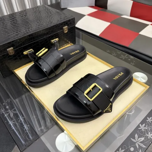 Replica Prada Slippers For Men #1455254 $60.00 USD for Wholesale