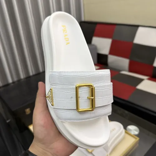 Replica Prada Slippers For Men #1455255 $60.00 USD for Wholesale