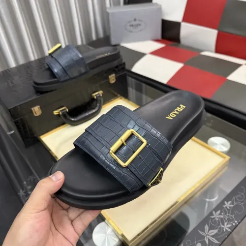 Wholesale Prada Slippers For Men #1455256 $60.00 USD, Wholesale Quality Replica Prada Slippers