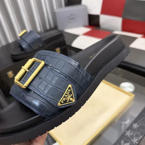Replica Prada Slippers For Men #1455256 $60.00 USD for Wholesale