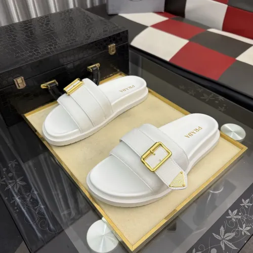 Replica Prada Slippers For Men #1455258 $60.00 USD for Wholesale