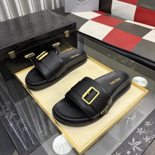 Replica Prada Slippers For Men #1455259 $60.00 USD for Wholesale
