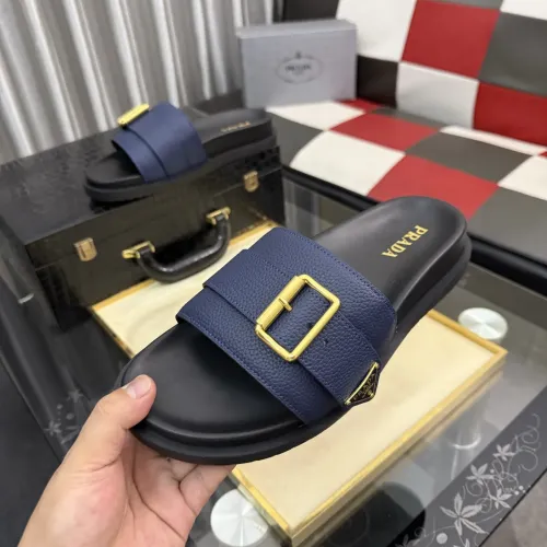 Wholesale Prada Slippers For Men #1455260 $60.00 USD, Wholesale Quality Replica Prada Slippers